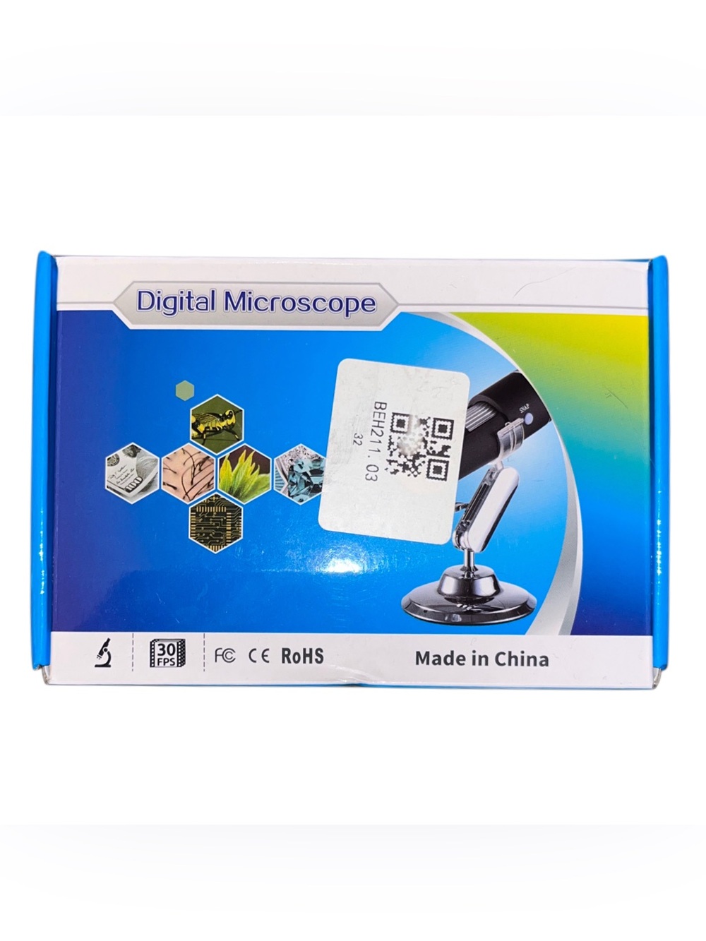 Digital Microscope USB Desktop Camera - Blue